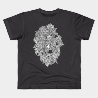 Weather white on dark Kids T-Shirt